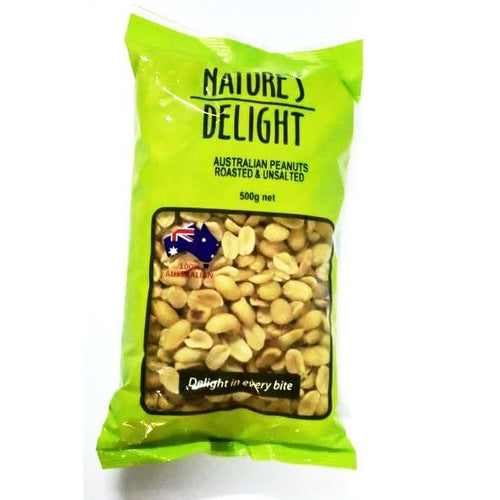 Peanut Roasted & Unsalted (500gm)
