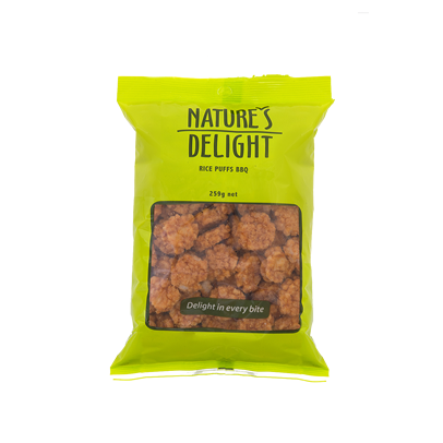 BBQ Rice Puffs (250gm)
