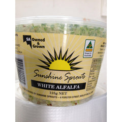 Sunshine White Alfalfa (125gm Punnet)